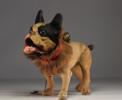Jouet Bouledogue français en papier mâché...