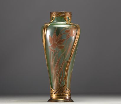 Rare grand vase 