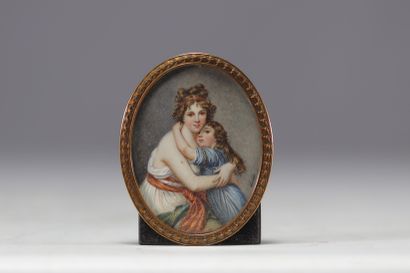 Portrait miniature de 