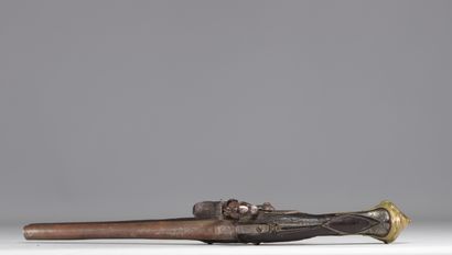 Paire de pistolets pour le marché Ottoman,...