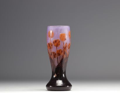 Charles SCHNEIDER(1881-1953), vase aux cerises...