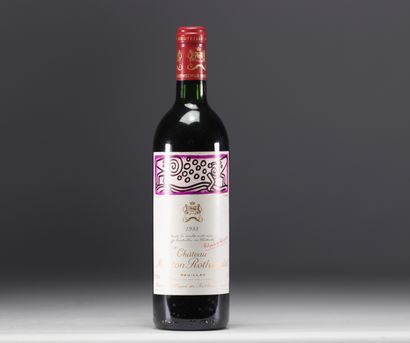 Pauillac, Château Mouton Rothschild, millésime1988,...