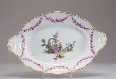 Meissen paire de légumiers en porcelaineà...