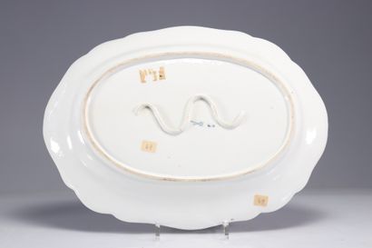Meissen grand plat de table en porcelaine...