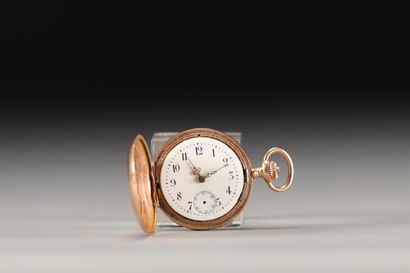 Montre de gousset en or jaune 14K, pour un...