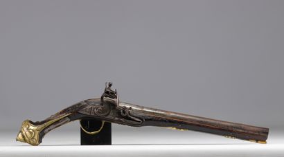 Paire de pistolets pour le marché Ottoman,...