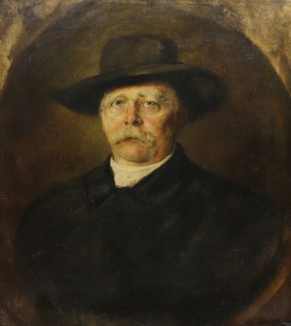 Franz Seraph von LENBACH (1836-1904) portrait...