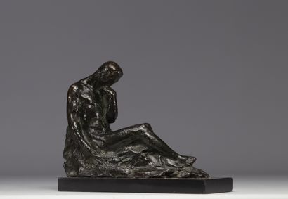 Jules Etienne BERCHMANS (1883-1951) Bronze...
