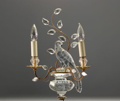 Maison BAGUÈS - Applique à deux bras de lumière...