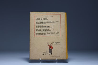 TINTIN - Le Crabe au pince d'or :Première...