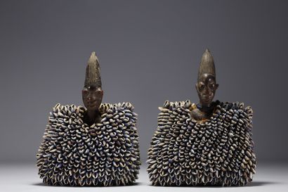 YORUBA NIGERIA - Belle et ancienne paire...