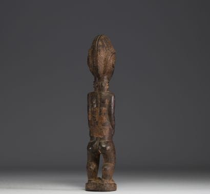 Côte d'Ivoire - Statue féminine Baoulé en...
