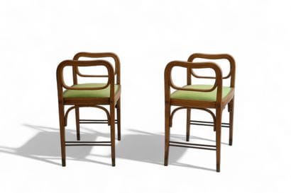 Otto WAGNER (1841-1918) Ensemble de mobilier...