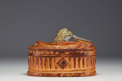 PILIVITE - Terrine au décor de bécasse en...