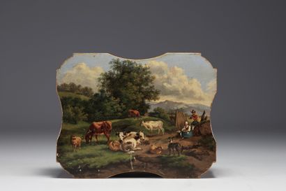 Gérard Antoine CREHAY (1844-1936) Coffret...