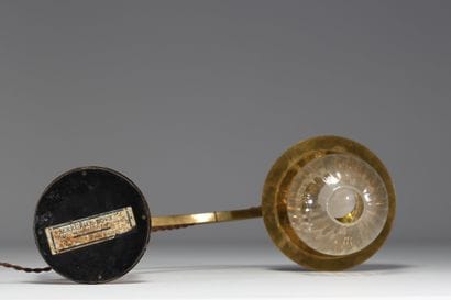 Gustave SERRURIER-BOVY (1858-1910) Rare lampe...