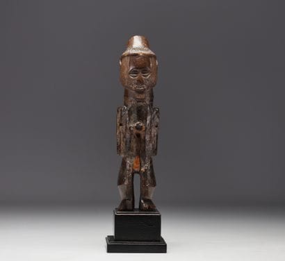 Afrique RDC - Statue Teke, XXème.
Poids:...
