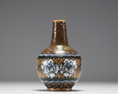 Charles CATTEAU (1880-1966) Vase Art Déco...