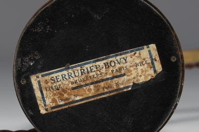 Gustave SERRURIER-BOVY (1858-1910) Rare lampe...