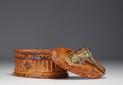 PILIVITE - Terrine au décor de bécasse en...