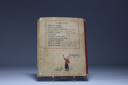 TINTIN - L'île noir:Album du T7 des Aventures...