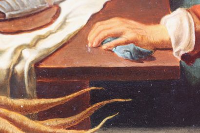 Van MIERIS le Jeune (1689-1763) école de...