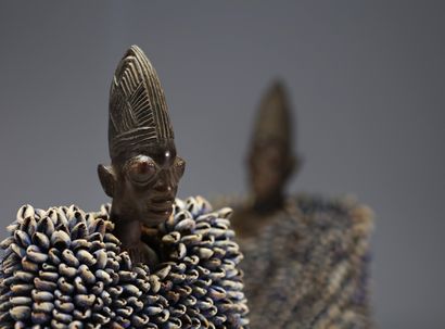 YORUBA NIGERIA - Belle et ancienne paire...