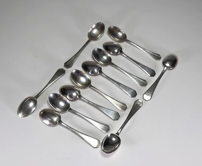 DELHEID Frères - Série de 48 couverts Art...