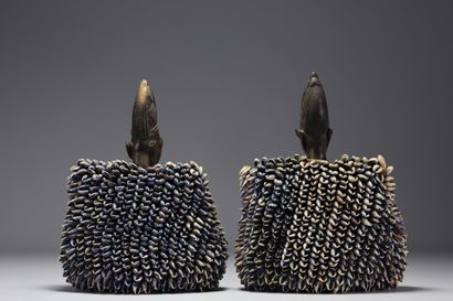 YORUBA NIGERIA - Belle et ancienne paire...