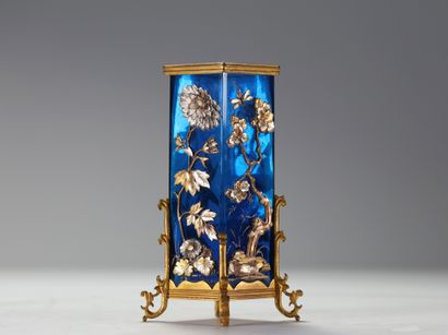 Maison Alphonse GIROUX - Vase japonisant...