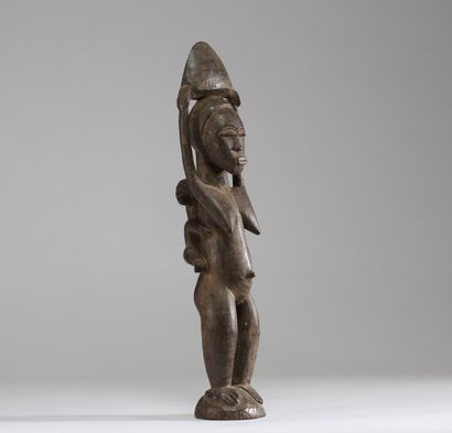 Maternité votive, peuple Gouro, côte d'Ivoire....