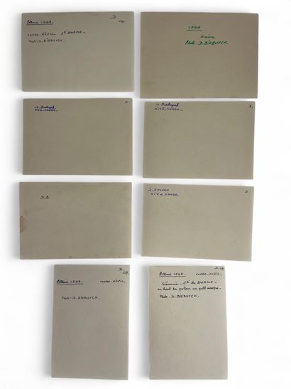 D. Diebuyck - Ensemble de 15 photographies...