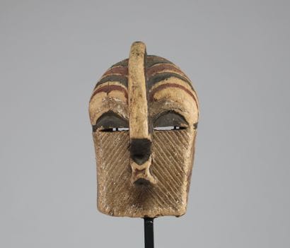 Masque Kifwebe masculin, Songye, RD Congo....