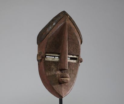 Masque masculin mvondo Lwalwa, RD Congo (Kasaï),...