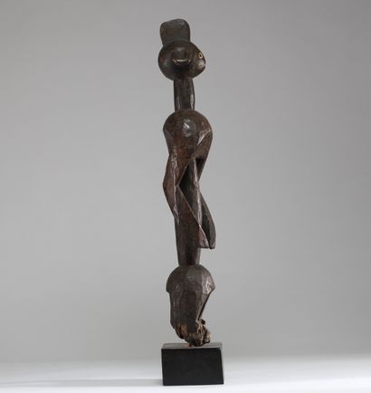 Sculpture Mumuye, Nigeria oriental. Bois...