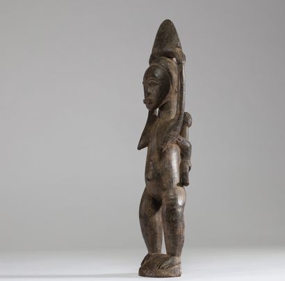 Maternité votive, peuple Gouro, côte d'Ivoire....