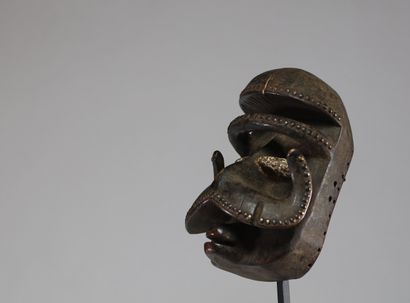 Masque Wobé (Guéré), Côte d'Ivoire, bois...