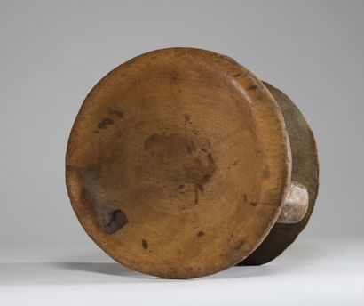 Ancien tabouret Lega, Congo RDC . Bois ancien...
