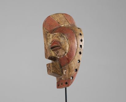 Masque Kifwebe Songye, RD Congo. Bois sculpté,...