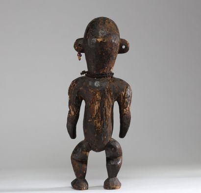Statuette féminine Metoko, Congo RDC, première...