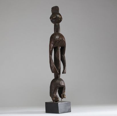 Sculpture Mumuye, Nigeria oriental. Bois...