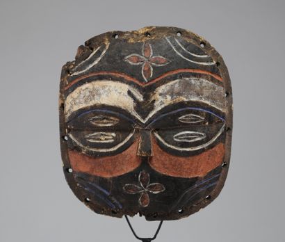 Masque Teke Tsaye, Congo-Brazzaville. Bois...