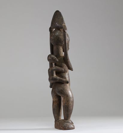 Maternité votive, peuple Gouro, côte d'Ivoire....