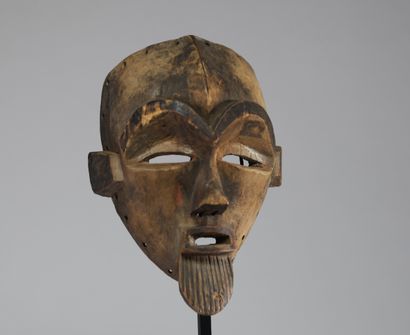 Masque ancien du Congo (RDC), sculpté dans...