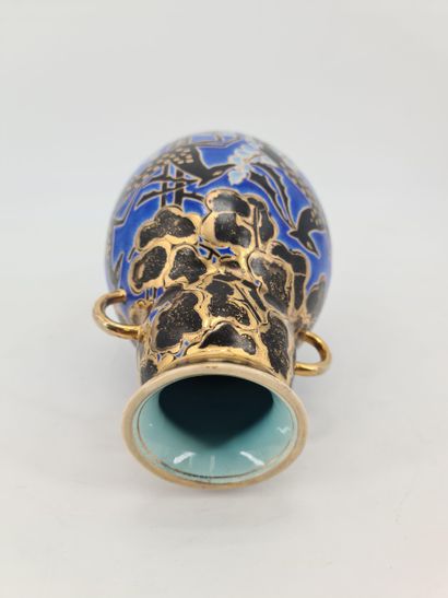 Raymond CHEVALLIER (1900-1959). Vase Boch...