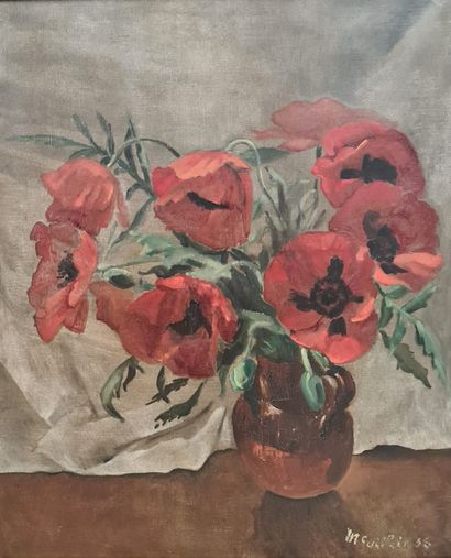 Marthe GUILLAIN (1890-1974). Nature morte...