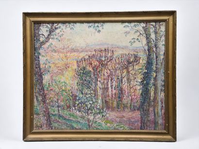 George MORREN (1868-1941). Non signé. Paysage...