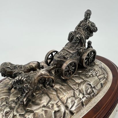 Trophée de la coupe de basket du Real Madrid....