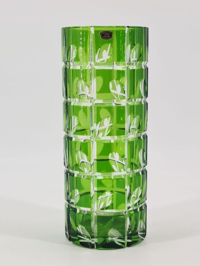 Vase de style art déco en cristal du Val...