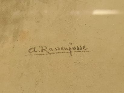 Armand RASSENFOSSE (1862 -1934). Élégante...